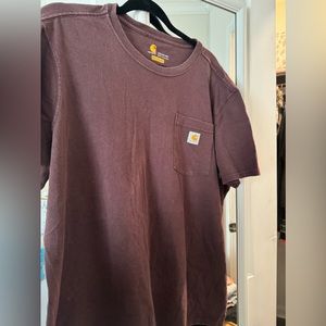 Burgundy Women’s Carhartt T Shirt